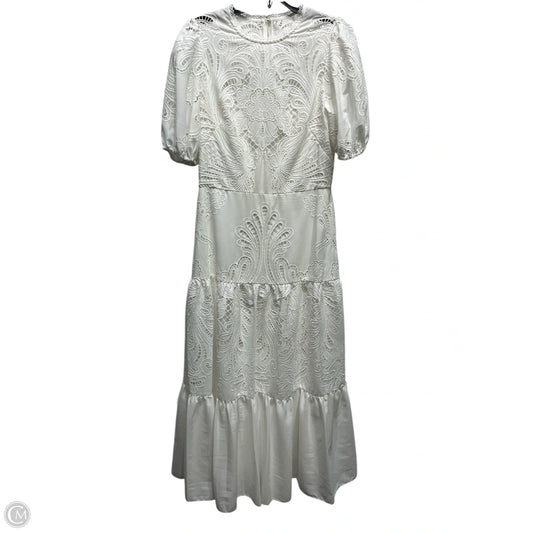 Dress Party Long By Shosanna In White, Size: 8