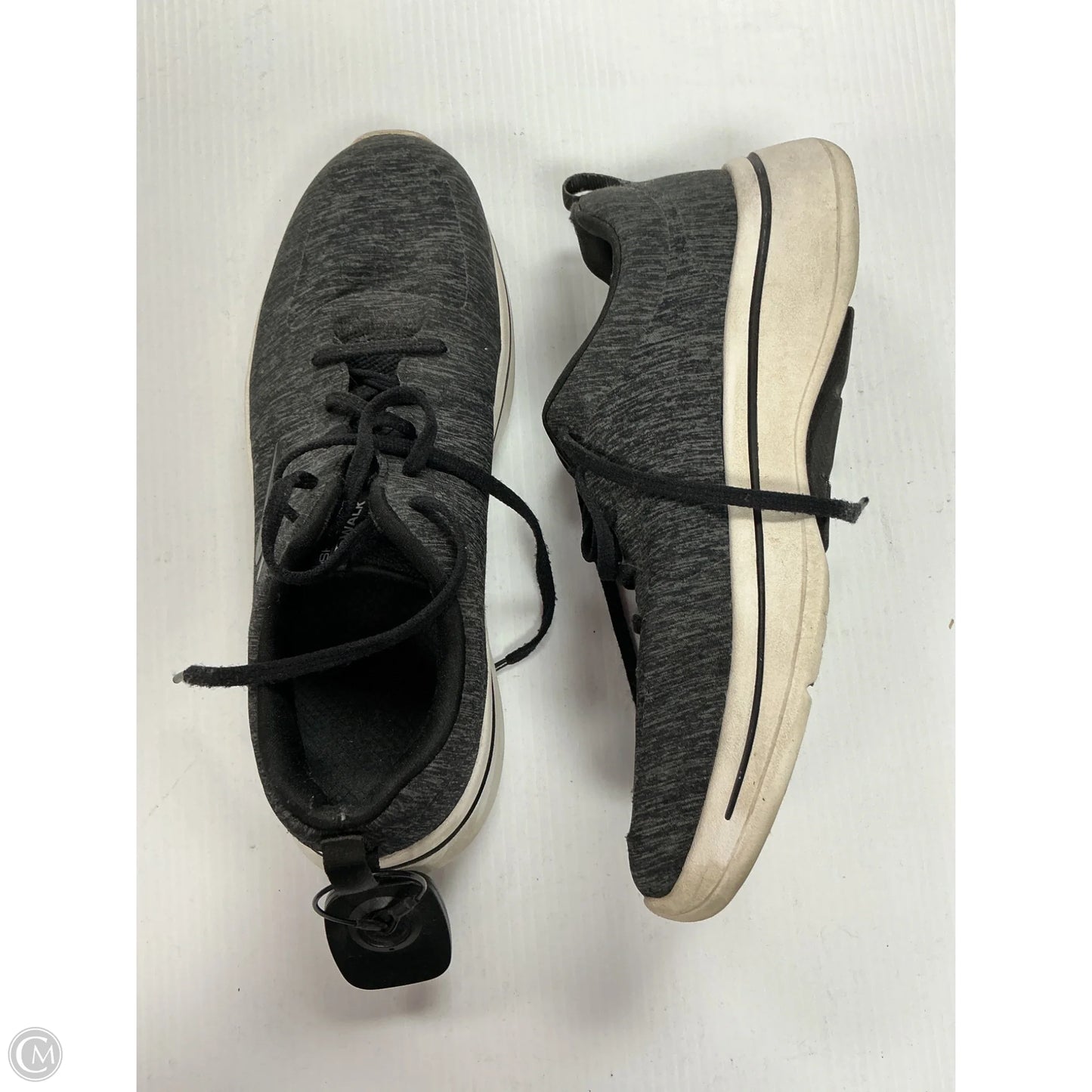 Shoes Athletic By Skechers In Grey, Size: 8.5