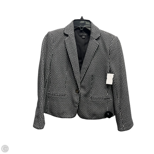 Blazer By Ann Taylor In Black & White, Size: 2