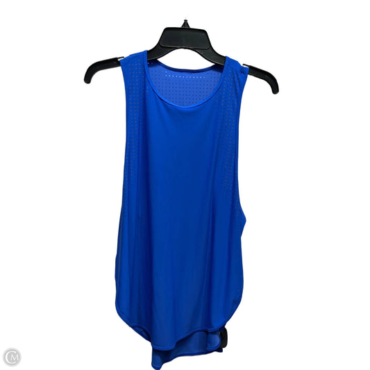 Athletic Tank Top By Lululemon In Blue, Size: M
