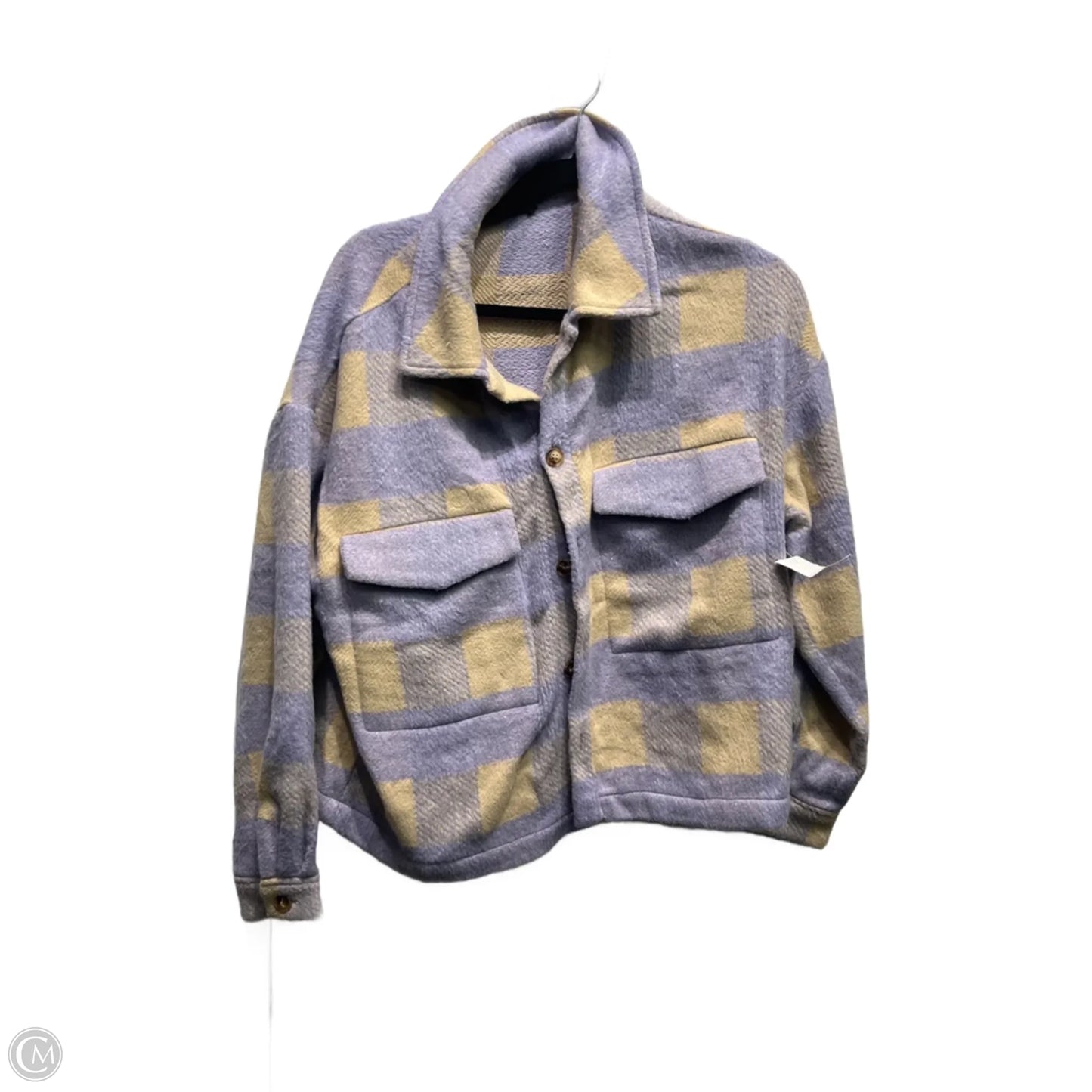 Jacket Other By Vici In Purple & Tan, Size: M