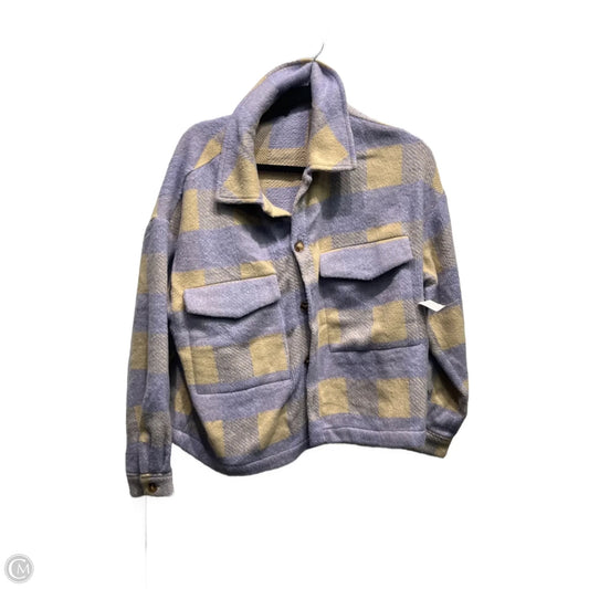 Jacket Other By Vici In Purple & Tan, Size: M