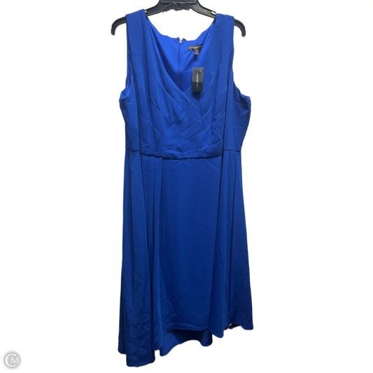 Dress Work By Lane Bryant In Blue, Size: 22