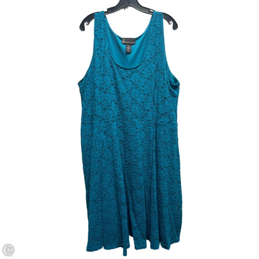 Dress Work By Lane Bryant In Teal, Size: 22