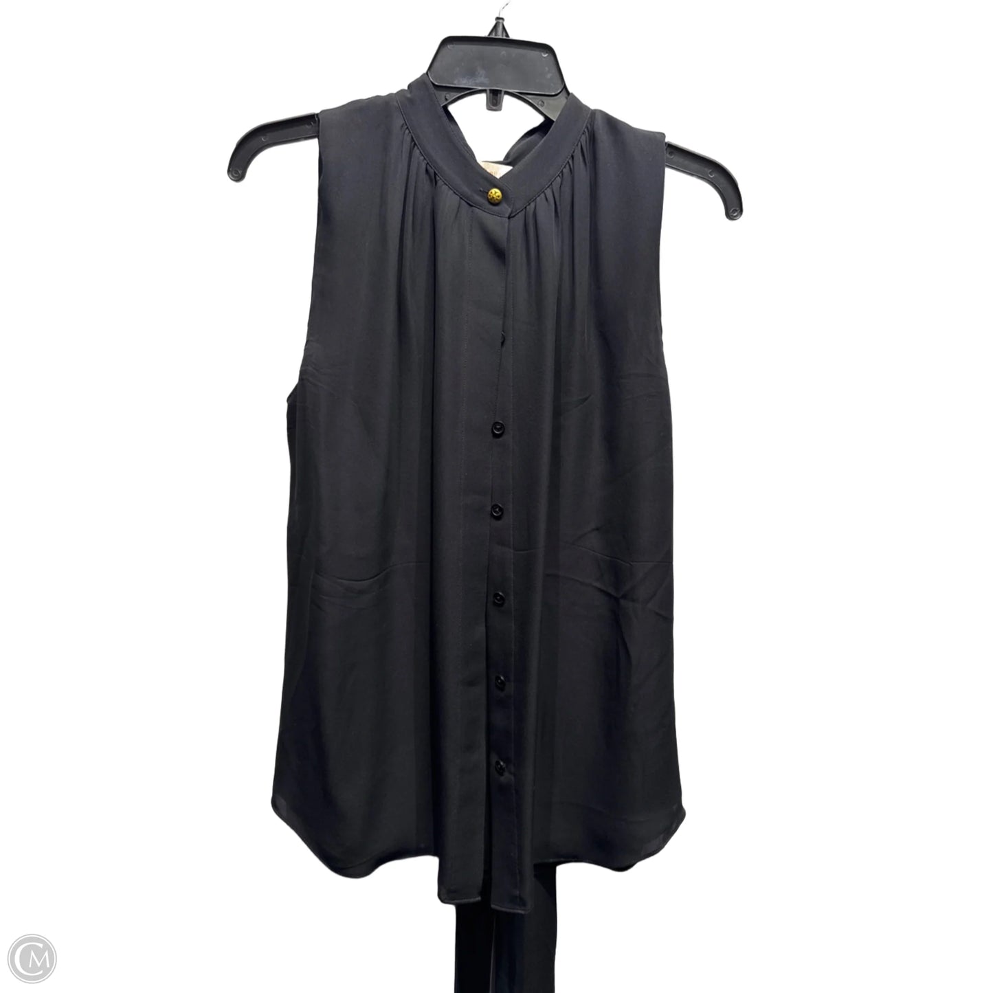 Top Sleeveless Designer By Tory Burch In Black, Size: 14