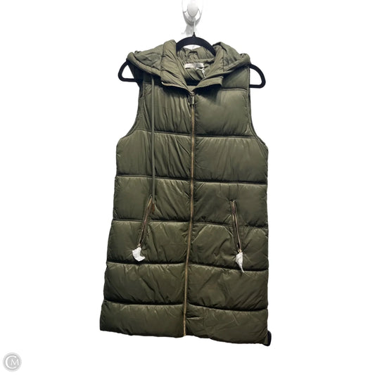 Vest Puffer & Quilted By Dex In Green, Size: Xs