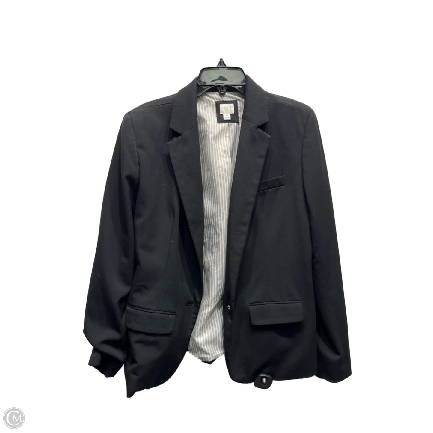 Blazer By A New Day In Black, Size: 12