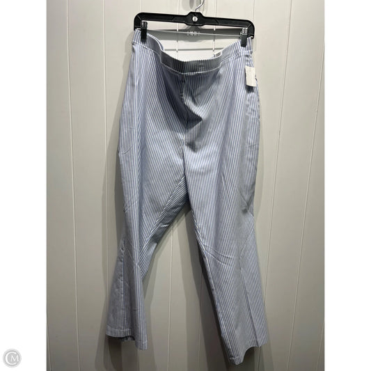 Pants Other By Crown And Ivy In Blue & White, Size: 2x