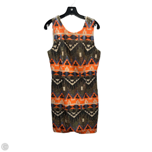 Dress Party Short By Easel In Blue & Orange, Size: M
