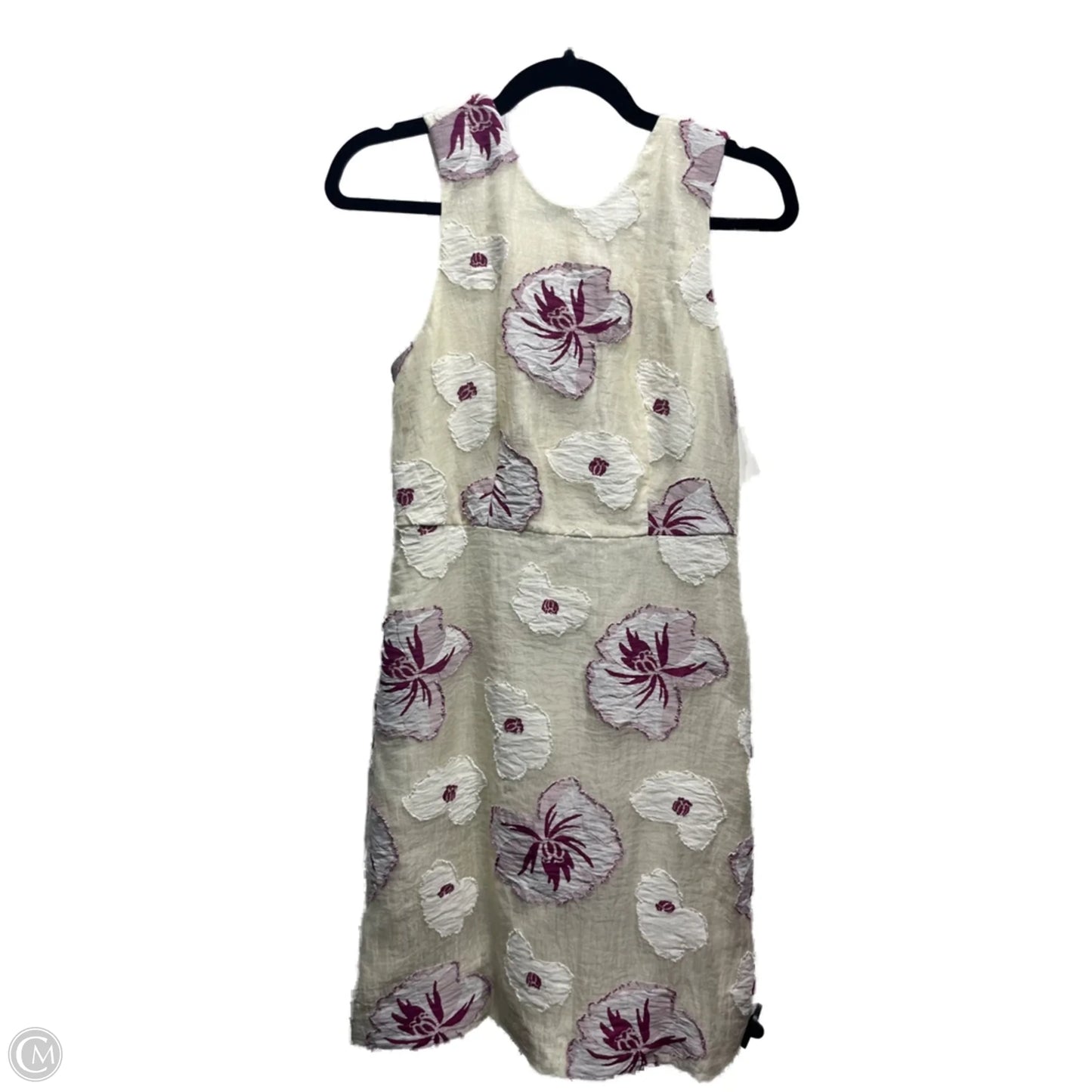 Dress Work By Ann Taylor In Purple & White, Size: 0