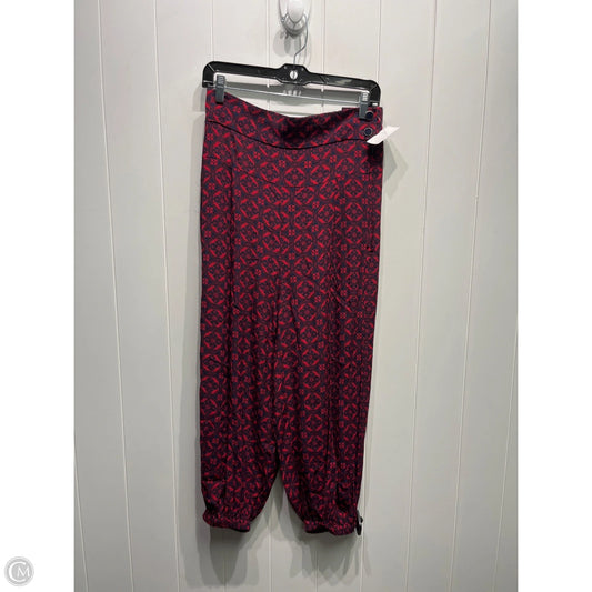 Pants Joggers By Anthropologie In Blue & Red, Size: S