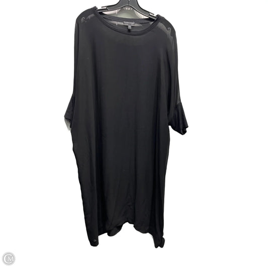 Tunic Short Sleeve By Eileen Fisher In Black, Size: Xs