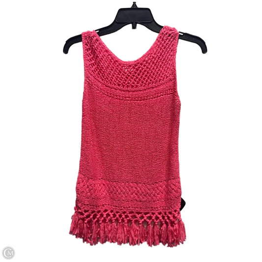 Top Sleeveless Designer By Lilly Pulitzer In Pink, Size: S