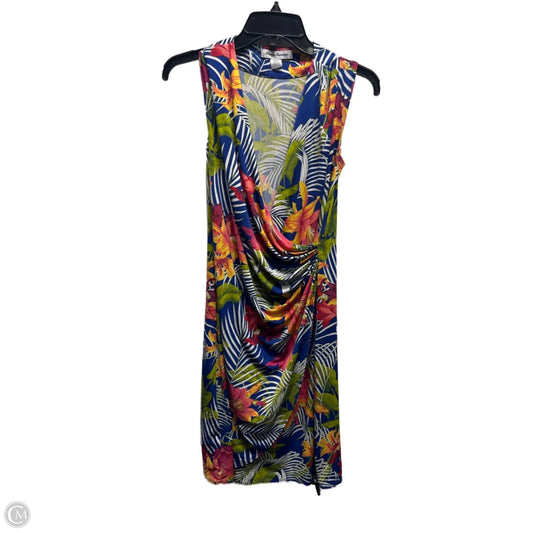 Dress Casual Short By Tommy Bahama In Blue & Orange, Size: S