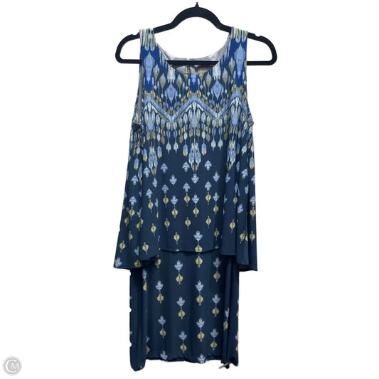Dress Casual Short By Chicos In Blue & Green, Size: S