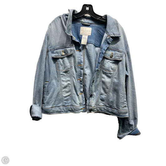 Jacket Denim By Sanctuary In Blue Denim, Size: Xxl