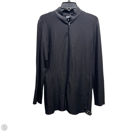 Jacket Other By Eileen Fisher In Black, Size: S