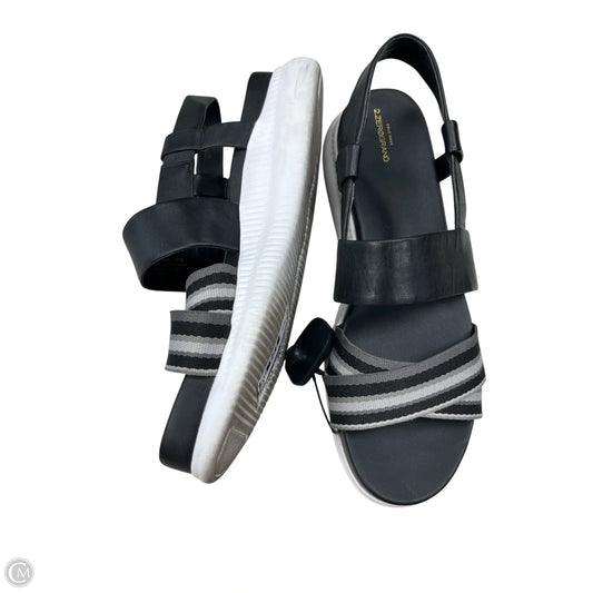 Sandals Flats By Cole-haan In Black, Size: 10