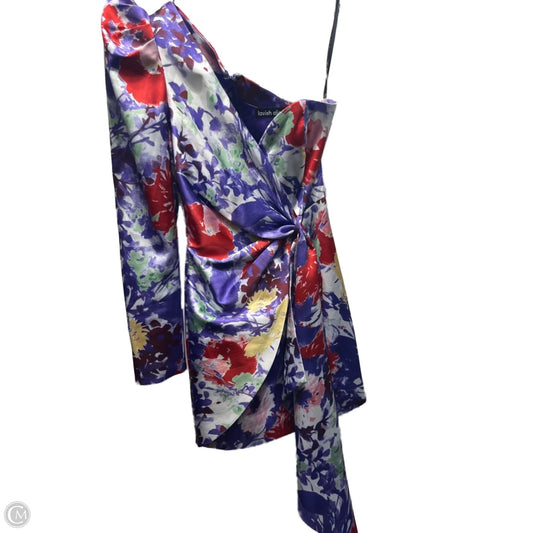 Dress Party Short By lavish alice In Purple & Red, Size: 2