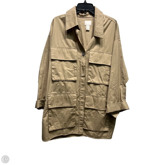 Jacket Utility By H&m In Tan, Size: L