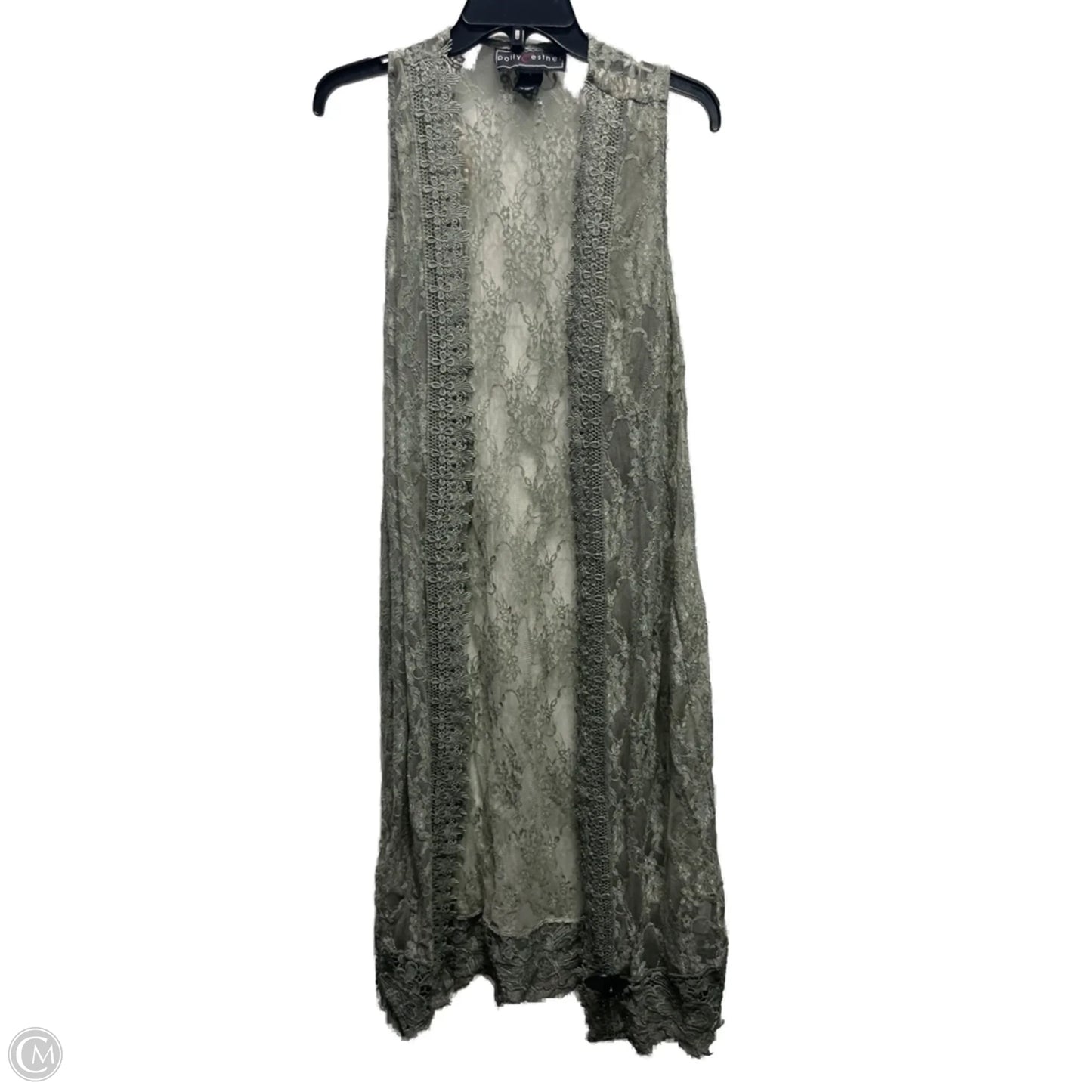 Vest Other By POLLY ESTHER In Green, Size: L