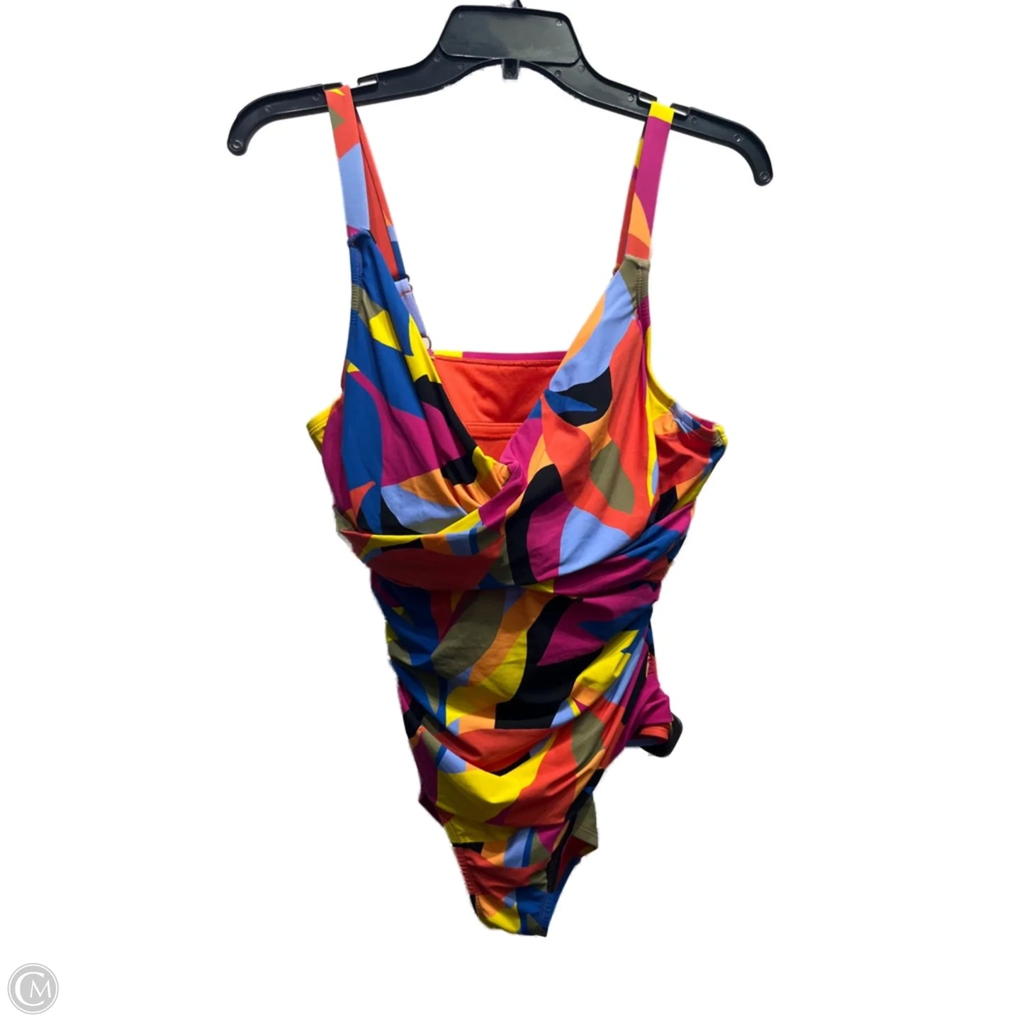 Swimsuit By Catalina In Orange & Pink, Size: 1x