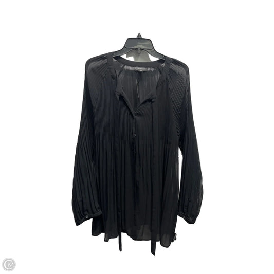 Top Long Sleeve By Lane Bryant In Black, Size: 22