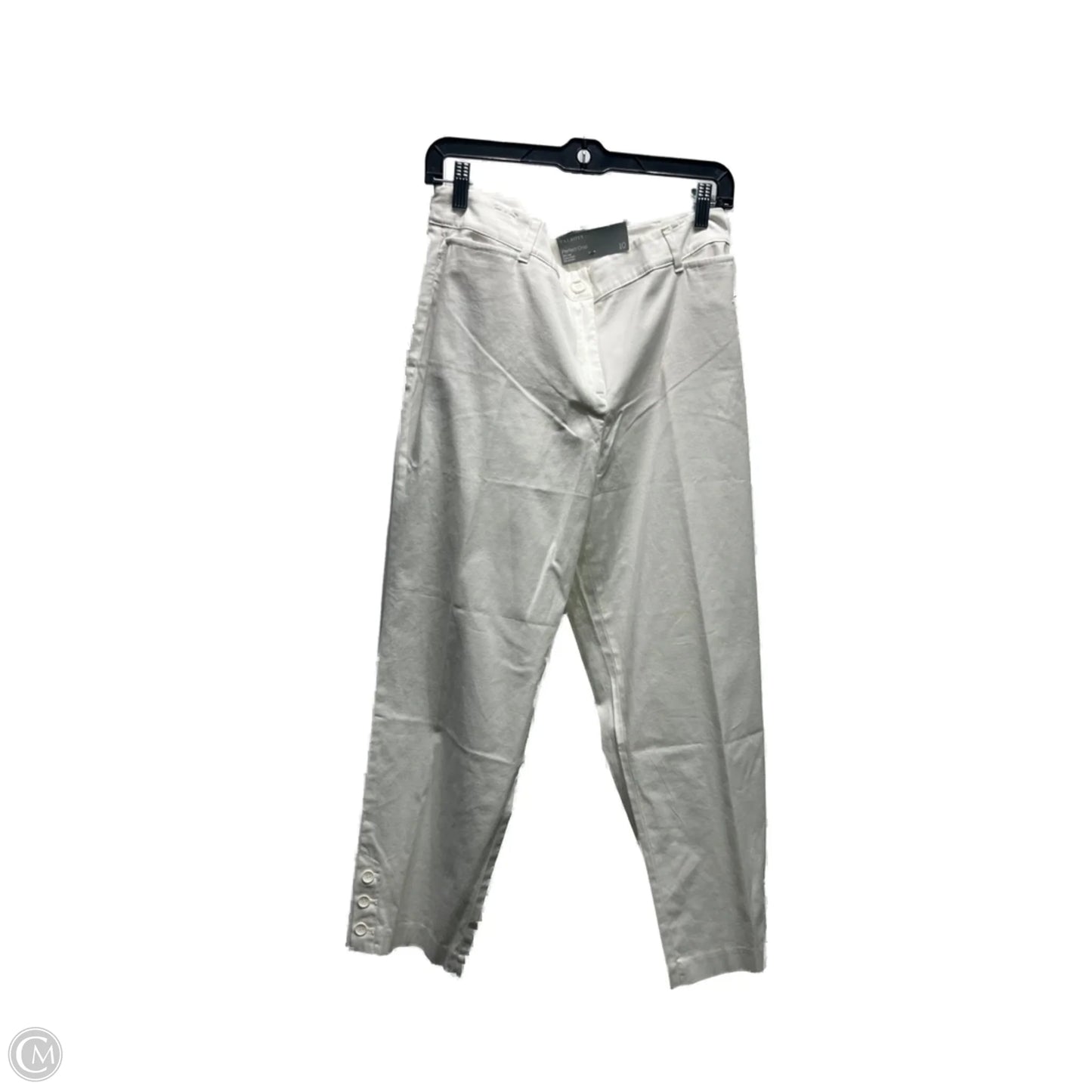 Pants Cropped By Talbots In White, Size: 10