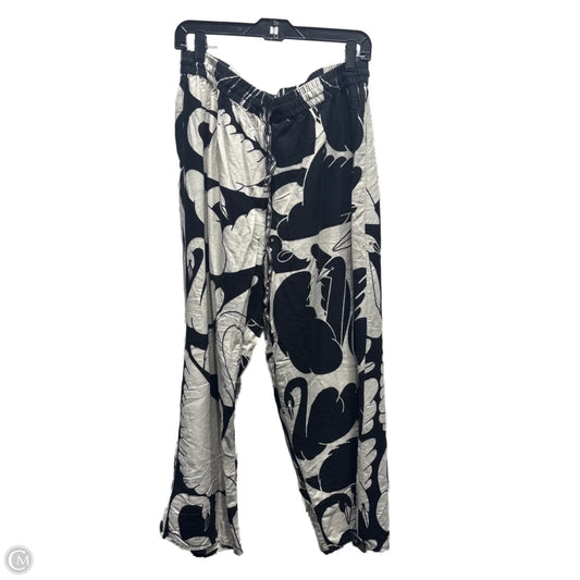 Pants Other By Anthropologie In Black & White, Size: L