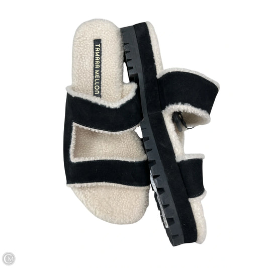 Sandals Flats By  tamara mellon In Black, Size: 8.5