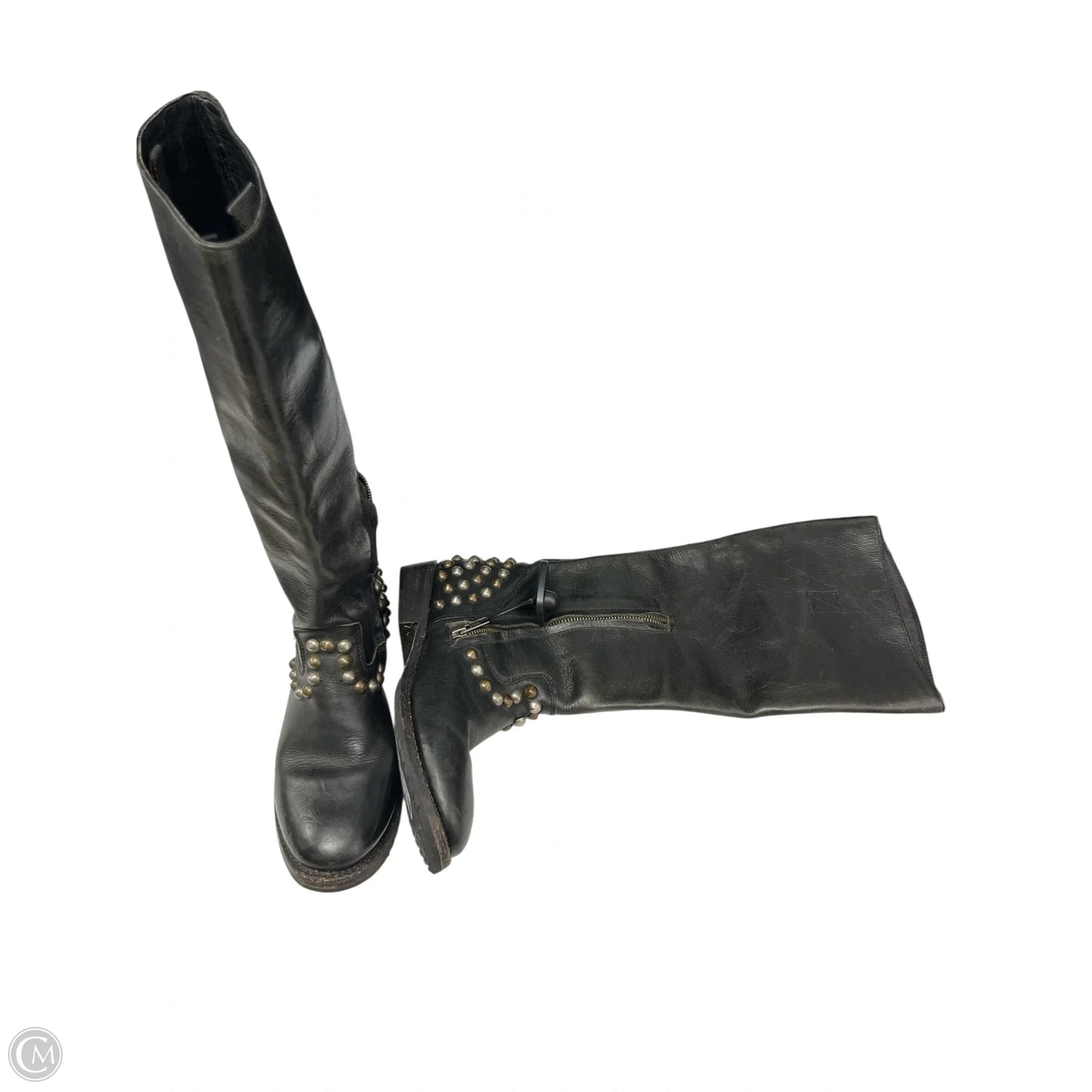 Boots Knee Flats By Ash In Black, Size: 8.5