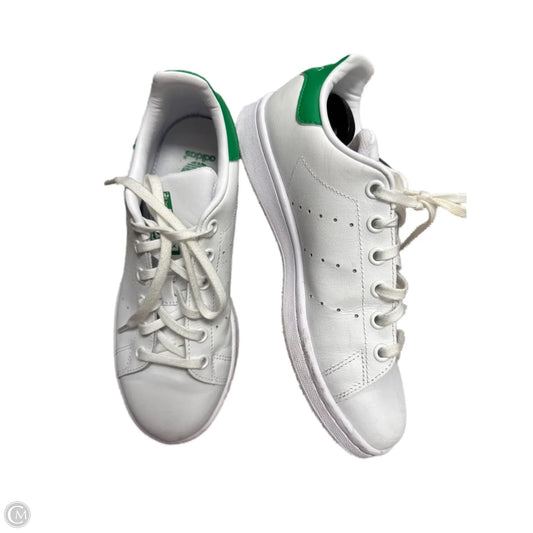 Shoes Sneakers By Adidas In Green & White, Size: 5