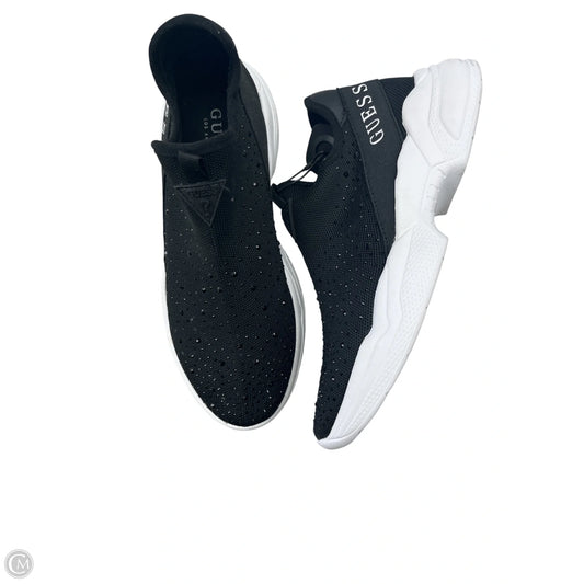 Shoes Flats By Guess In Black, Size: 8.5