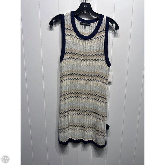Tunic Sleeveless By wendy willians In Blue & Tan, Size: S
