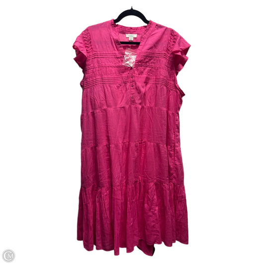 Dress Casual Short By Sundance In Pink, Size: Xl