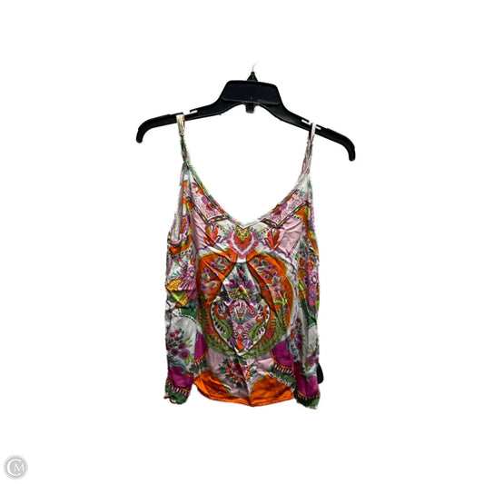 Top Sleeveless By Rachel Zoe In Orange & Pink, Size: M