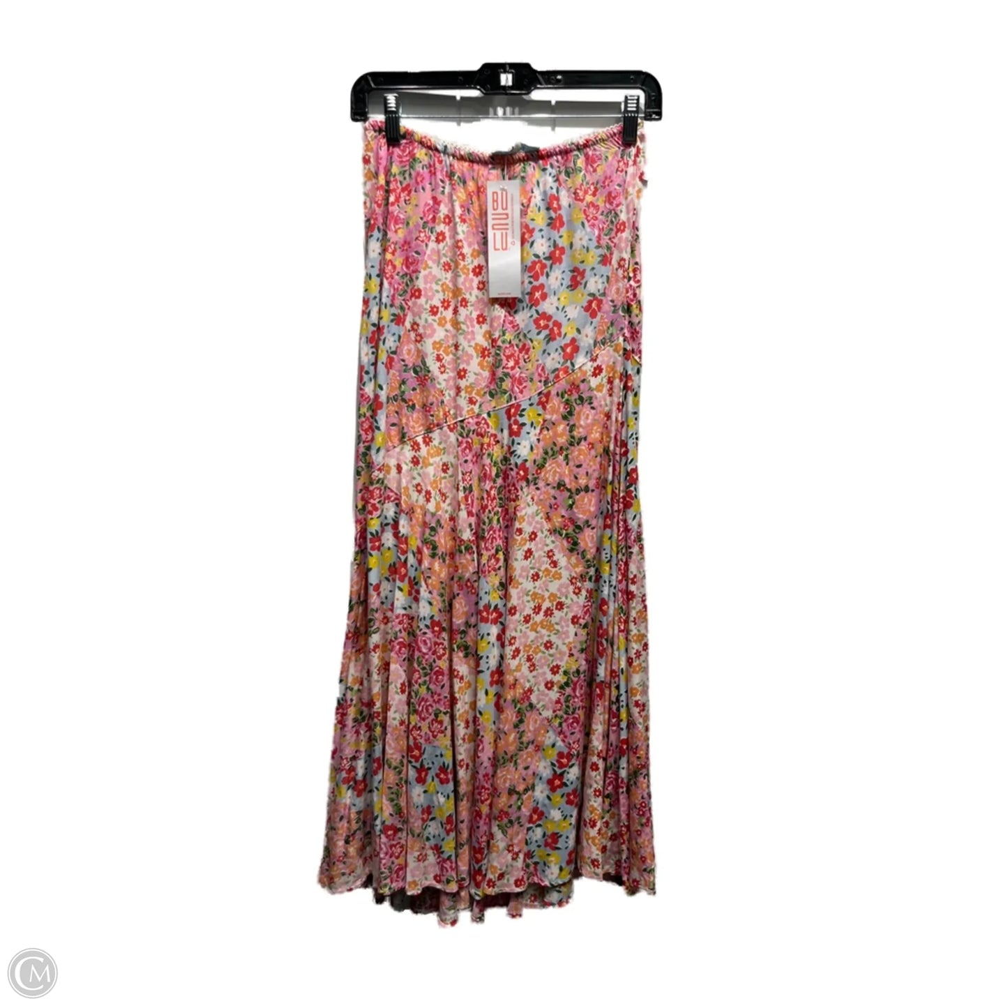 Skirt Maxi By BUNULU In Blue & Pink, Size: M