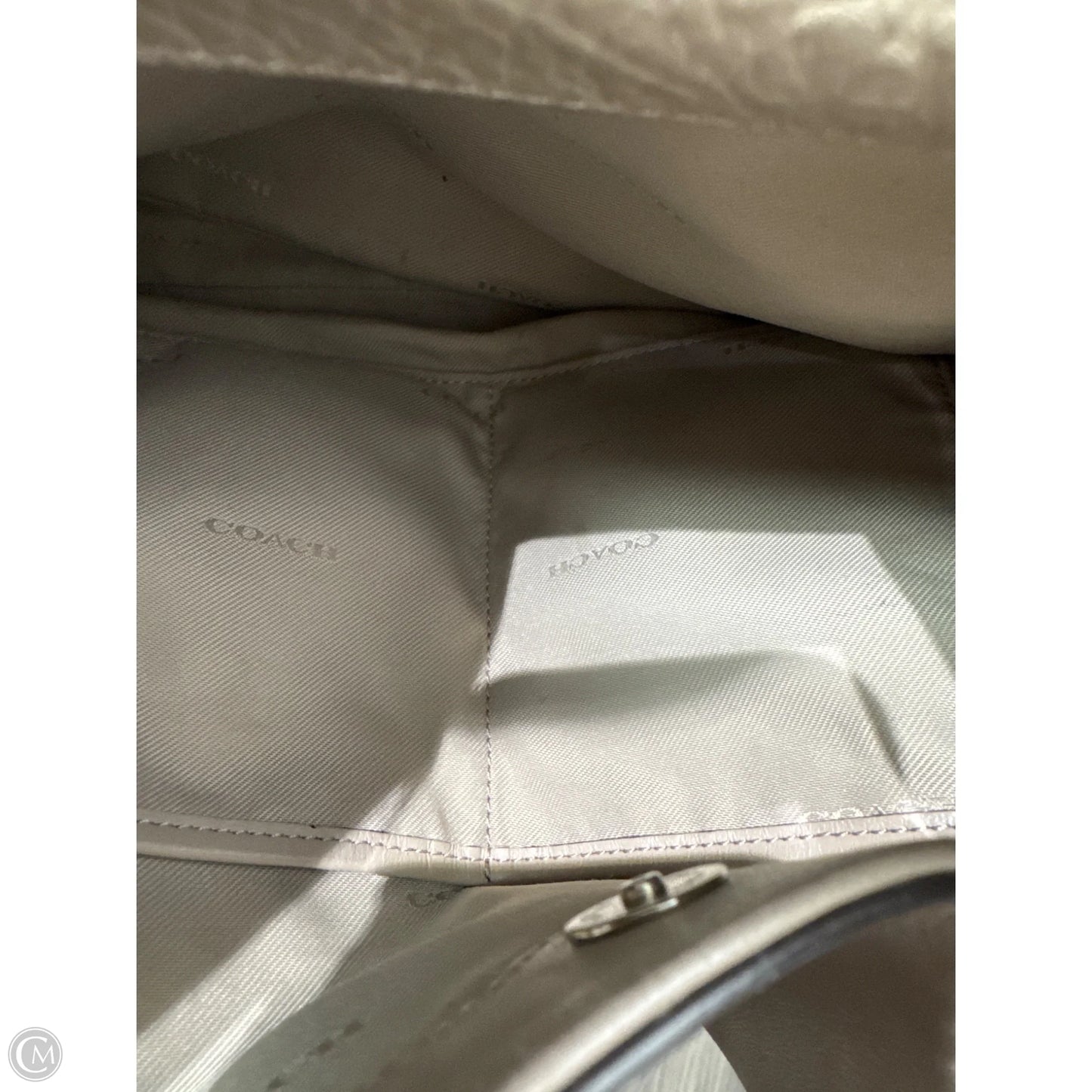 Handbag Designer By Coach, Size: Medium
