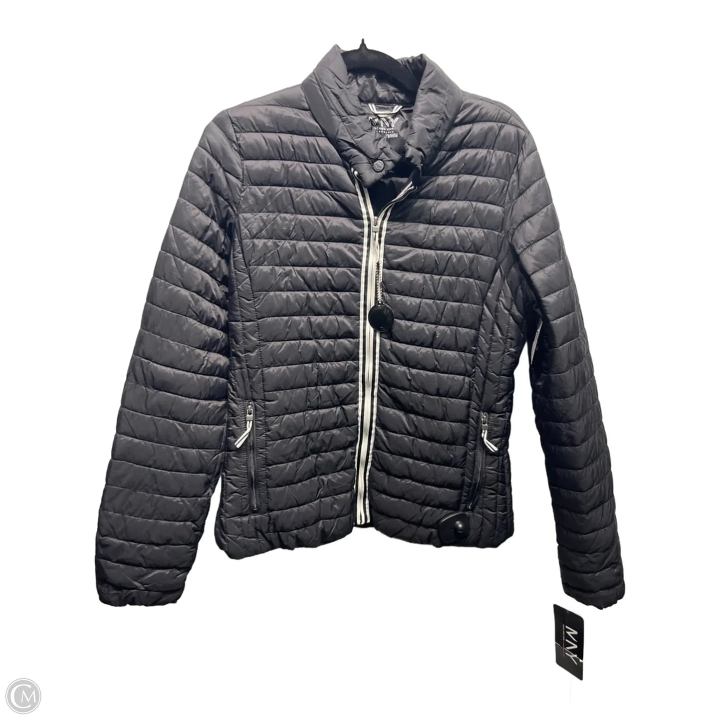Coat Puffer & Quilted By Marc New York In Black, Size: M