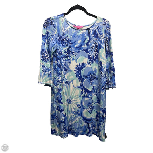 Dress Designer By Lilly Pulitzer In Blue, Size: M