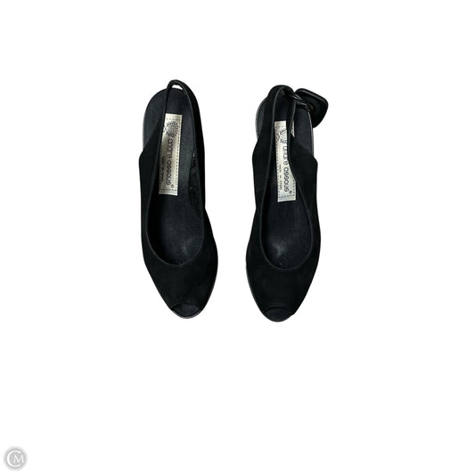 Sandals Heels Wedge By andre assous  In Black, Size: 7