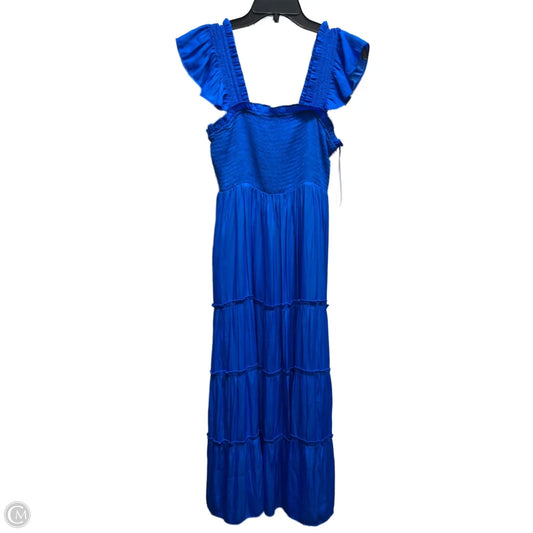 Dress Casual Maxi By Skies Are Blue In Blue, Size: S