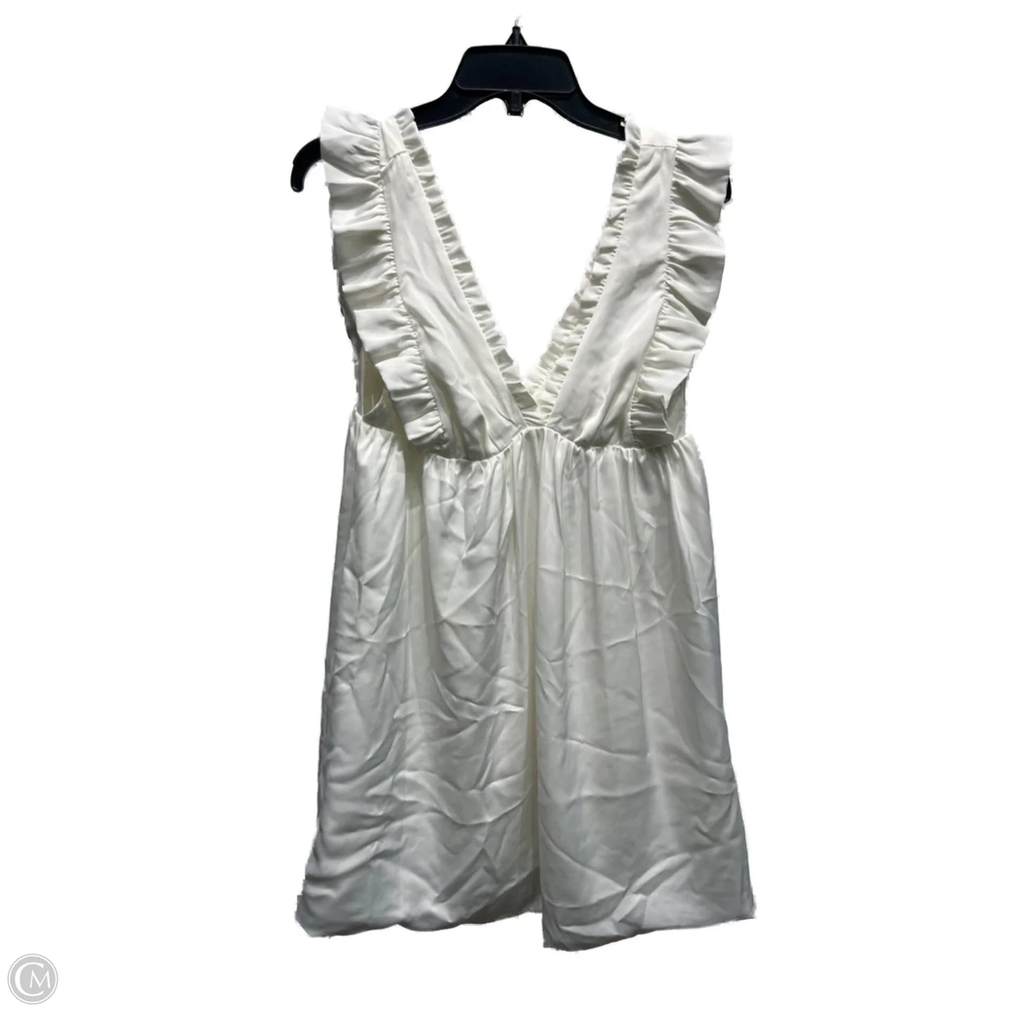 Dress Casual Short By Storia In White, Size: S