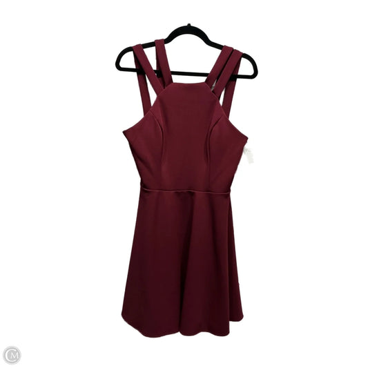 Dress Work By b. darlin In Maroon, Size: 14