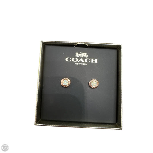Earrings Designer By Coach