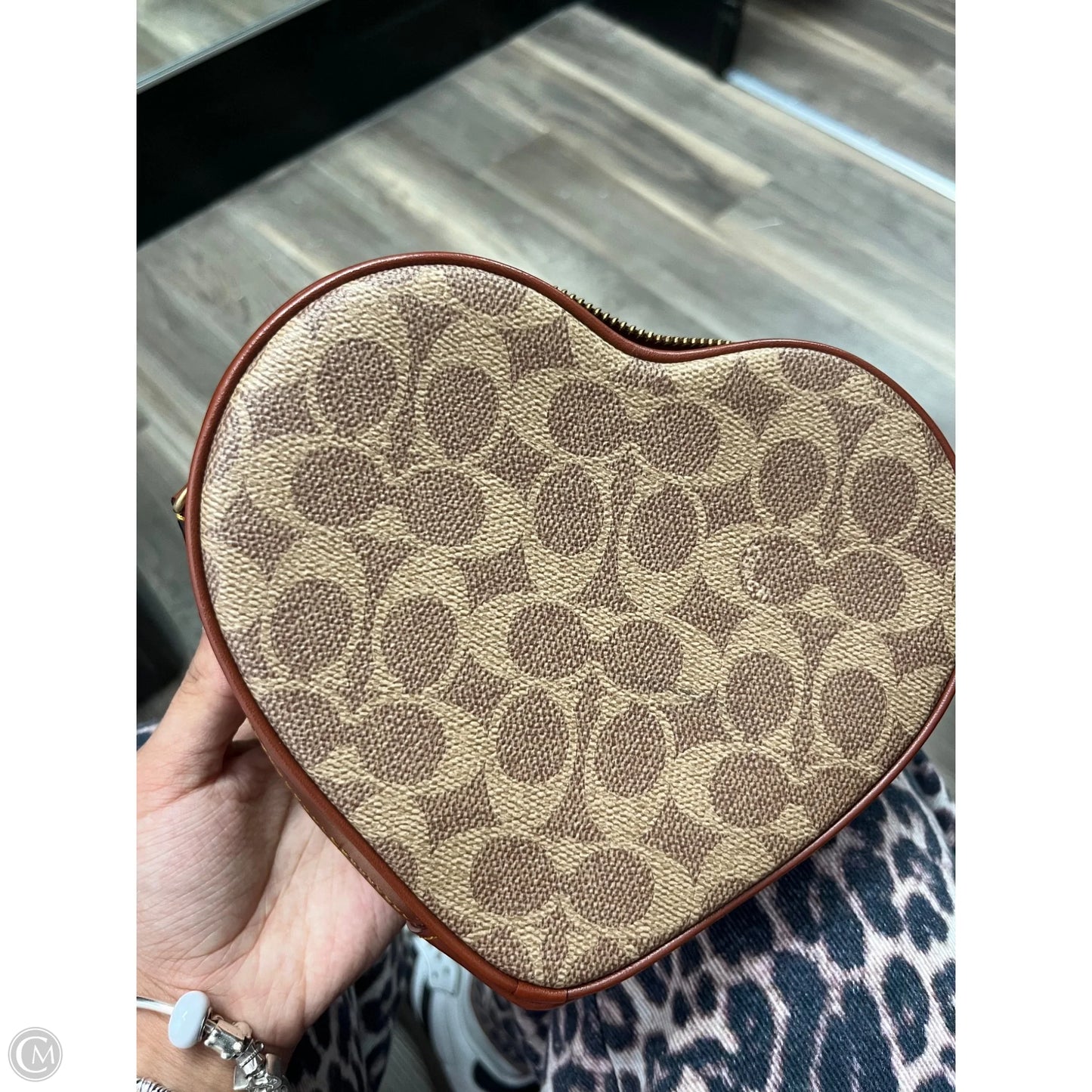 Crossbody Designer By Coach, Size: Small