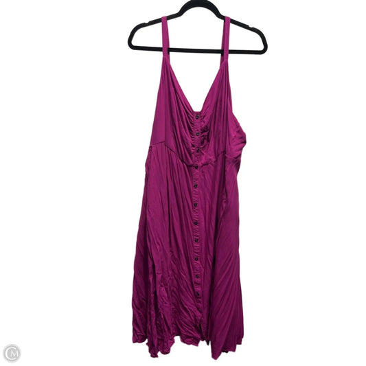 Dress Casual Short By Torrid In Purple, Size: 4x