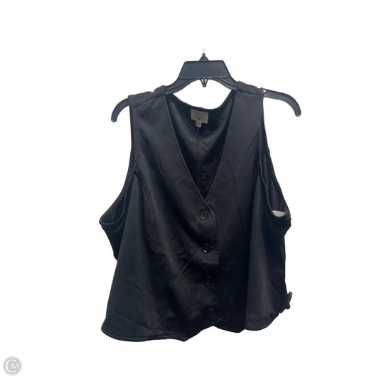 Vest Other By Aka In Black, Size: 3x