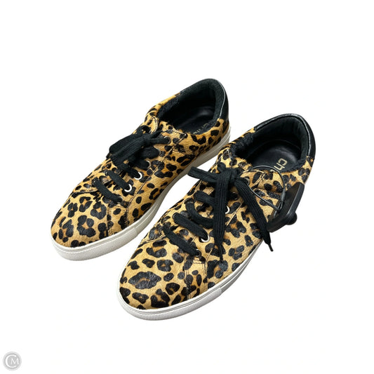 Shoes Sneakers By Chicos In Animal Print, Size: 8