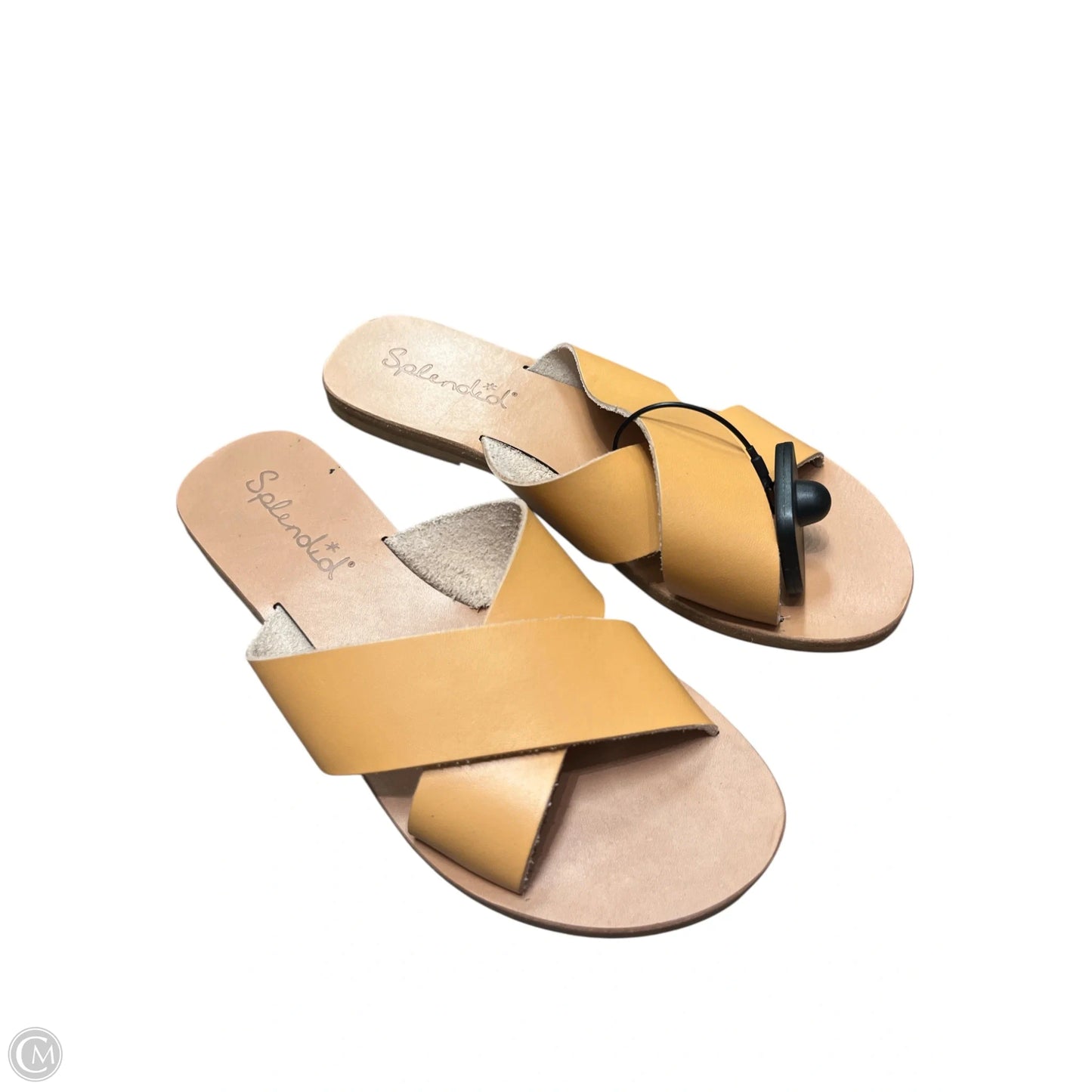 Sandals Flats By Splendid In Tan, Size: 7.5